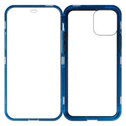 IPHONE 12 ETUI MAGNETYCZNE PANCERNE 360 CASE NIEBIESKIE