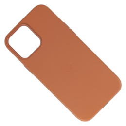 IPHONE 13 PRO MAX ETUI LEATHER CASE SADDLE BROWN