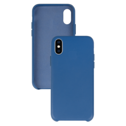 IPHONE X XS ETUI LEATHER CASE COSMOS BLUE