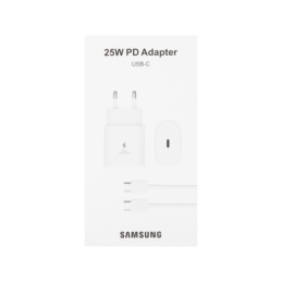 SAMSUNG ŁADOWARKA KABEL 25W USBC BIAŁA