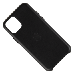 IPHONE 11 PRO ETUI LEATHER CASE BLACK