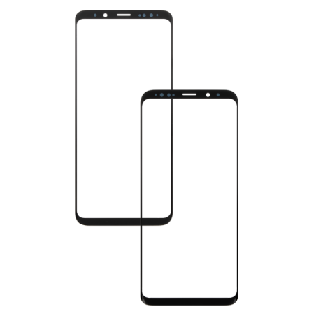 SAMSUNG S9 PLUS SZYBA SZYBKA OCA CZARNA