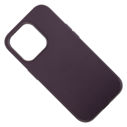 IPHONE 14 PRO ETUI LEATHER CASE DARK CHERRY