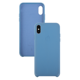 IPHONE XS MAX ETUI LEATHER CASE CAPE COD BLUE