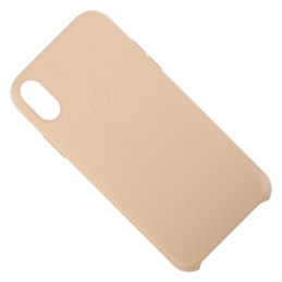 IPHONE XR ETUI LEATHER CASE GOLDEN