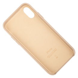 IPHONE XR ETUI LEATHER CASE GOLDEN