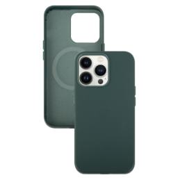 IPHONE 13 PRO ETUI LEATHER CASE FOREST GREEN