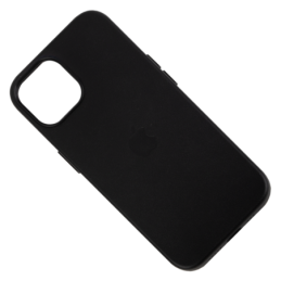 IPHONE 14 PLUS ETUI LEATHER CASE BLACK