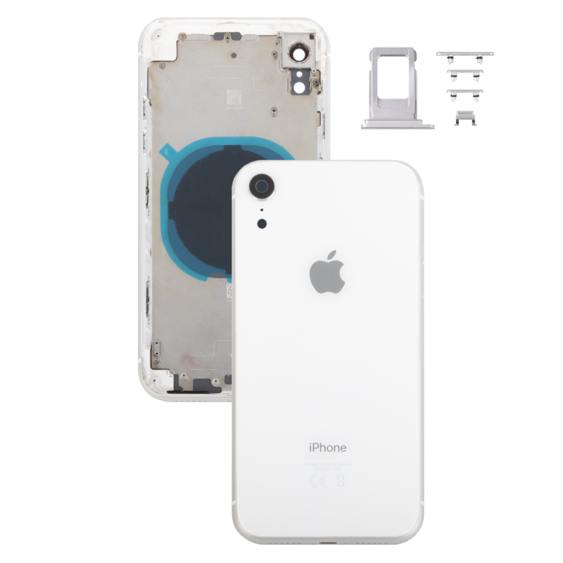 IPHONE XR OBUDOWA KORPUS RAMKA BIAŁY