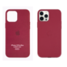 IPHONE 12 PRO MAX ETUI LEATHER CASE BERRY