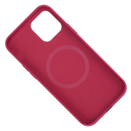 IPHONE 12 PRO MAX ETUI LEATHER CASE BERRY