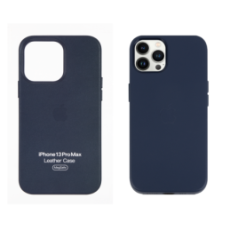 IPHONE 13 PRO MAX ETUI LEATHER CASE MIDNIGHT BLUE