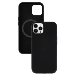 IPHONE 13 PRO MAX ETUI LEATHER CASE BLACK