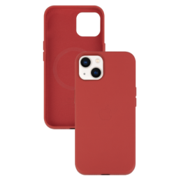 IPHONE 13 MINI ETUI LEATHER CASE RED