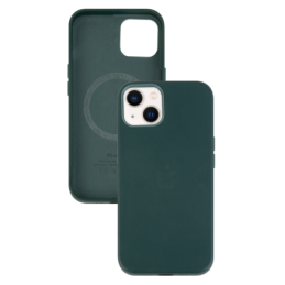 IPHONE 13 MINI ETUI LEATHER CASE FOREST GREEN