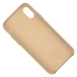 IPHONE XR ETUI LEATHER CASE TAN