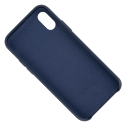 IPHONE XR ETUI LEATHER CASE MIDNIGHT BLUE