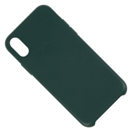 IPHONE XR ETUI LEATHER CASE FOREST GREEN