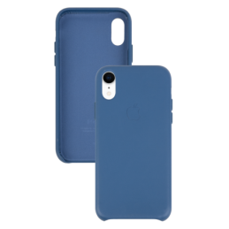 IPHONE XR ETUI LEATHER CASE COSMOS BLUE