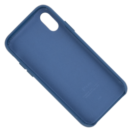 IPHONE XR ETUI LEATHER CASE COSMOS BLUE