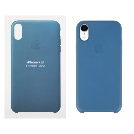 IPHONE XR ETUI LEATHER CASE CAPE COD BLUE