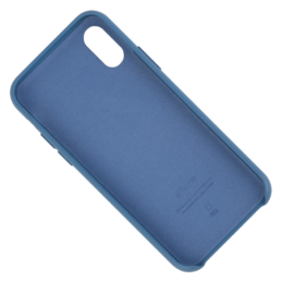 IPHONE XR ETUI LEATHER CASE CAPE COD BLUE