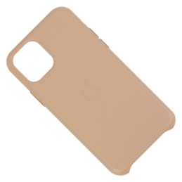 IPHONE 11 PRO MAX ETUI LEATHER CASE TAN