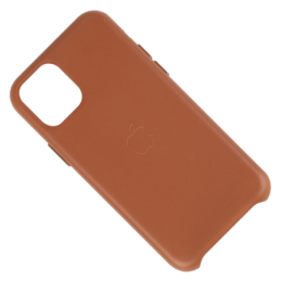 IPHONE 11 PRO MAX ETUI LEATHER CASE SADDLE BROWN