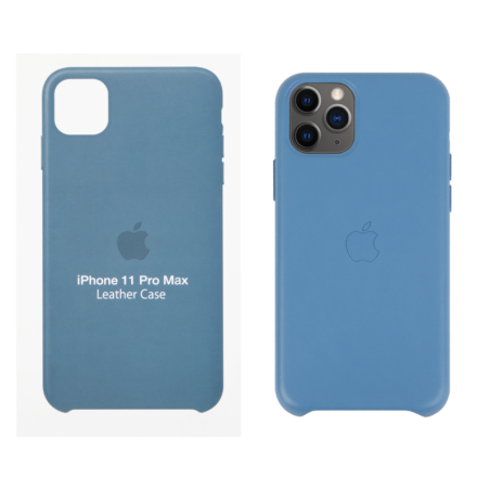 IPHONE 11 PRO MAX ETUI LEATHER CASE CAPE COD BLUE