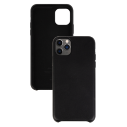 IPHONE 11 PRO MAX ETUI LEATHER CASE BLACK