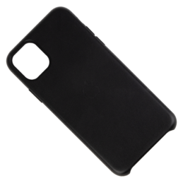 IPHONE 11 PRO MAX ETUI LEATHER CASE BLACK