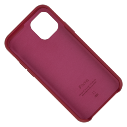 IPHONE 11 PRO MAX ETUI LEATHER CASE BERRY