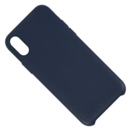 IPHONE XS MAX ETUI LEATHER CASE MIDNIGHT BLUE