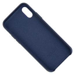 IPHONE XS MAX ETUI LEATHER CASE MIDNIGHT BLUE