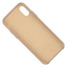 IPHONE XS MAX ETUI LEATHER CASE GOLDEN