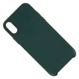 IPHONE XS MAX ETUI LEATHER CASE FOREST GREEN