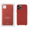 IPHONE 11 PRO ETUI LEATHER CASE RED