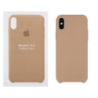 IPHONE X XS ETUI LEATHER CASE TAN