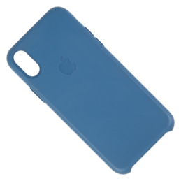 IPHONE X XS ETUI LEATHER CASE CAPE COD BLUE