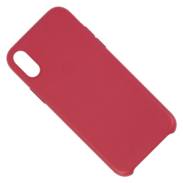 IPHONE X XS ETUI LEATHER CASE BERRY