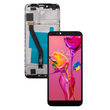 HUAWEI Y6 2018 WYŚWIETLACZ LCD EKRAN RAMKA CZARNY