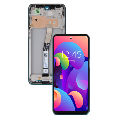 XIAOMI REDMI NOTE 9S REDMI NOTE 9 PRO WYŚWIETLACZ LCD EKRAN RAMKA ZIELONA