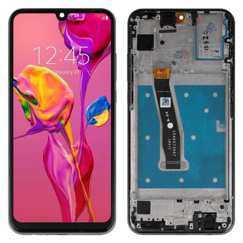 HONOR 20 LITE HRY-LX1T WYŚWIETLACZ LCD EKRAN RAMKA CZARNA