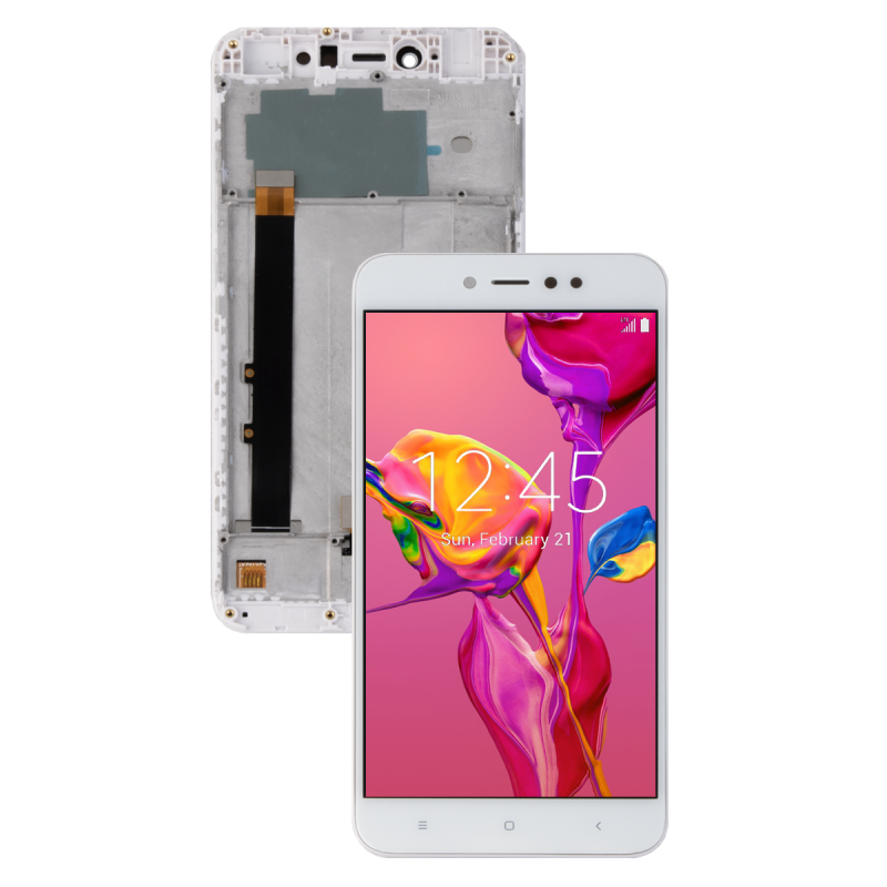 XIAOMI REDMI NOTE 5A PRIME WYŚWIETLACZ LCD EKRN RAMKA BIAŁY