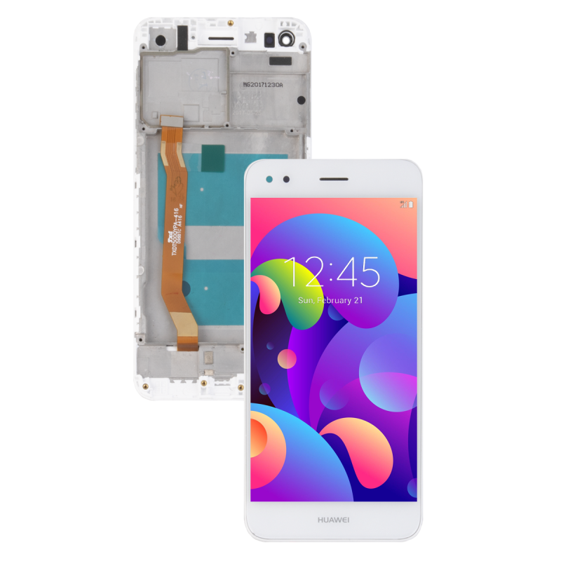 HUAWEI Y5 2018 WYŚWIETLACZ LCD EKRAN RAMKA BIAŁA