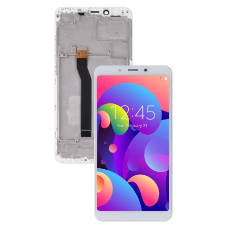 XIAOMI REDMI 6 REDMI 6A WYŚWIETLACZ LCD EKRAN RAMKA BIAŁA