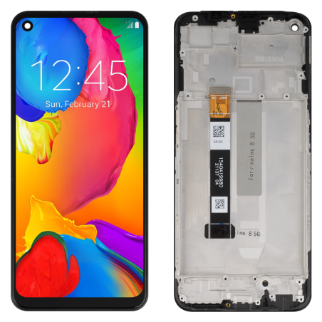 REALME 8 5G RMX3241 WYŚWIETLACZ LCD EKRAN RAMKA