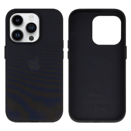 IPHONE 14 PRO ETUI FINEWOVEN CASE BLACK