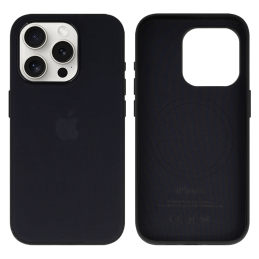 APPLE IPHONE 15 PRO ETUI FINEWOVEN CASE BLACK MT4Q3ZM/A MODEL A3134