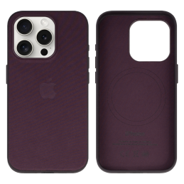 APPLE IPHONE 15 PRO ETUI FINEWOVEN CASE MULBERRY MT4Q3ZM/A MODEL A3134